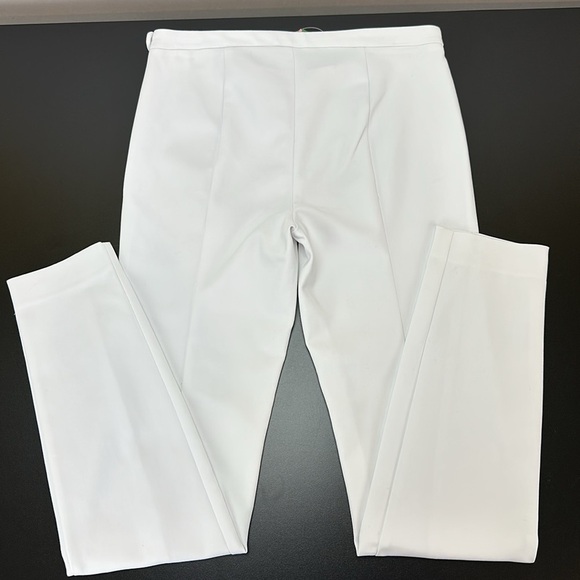 Lilly Pulitzer White Alessia Stretch Dinner Pant 4 Resort  Office Classi… - Picture 3 of 13